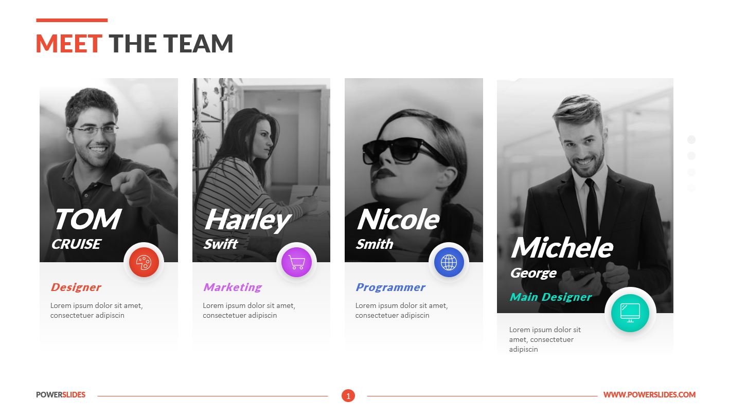 Meet The Team Template | Download & Edit | Powerslides™