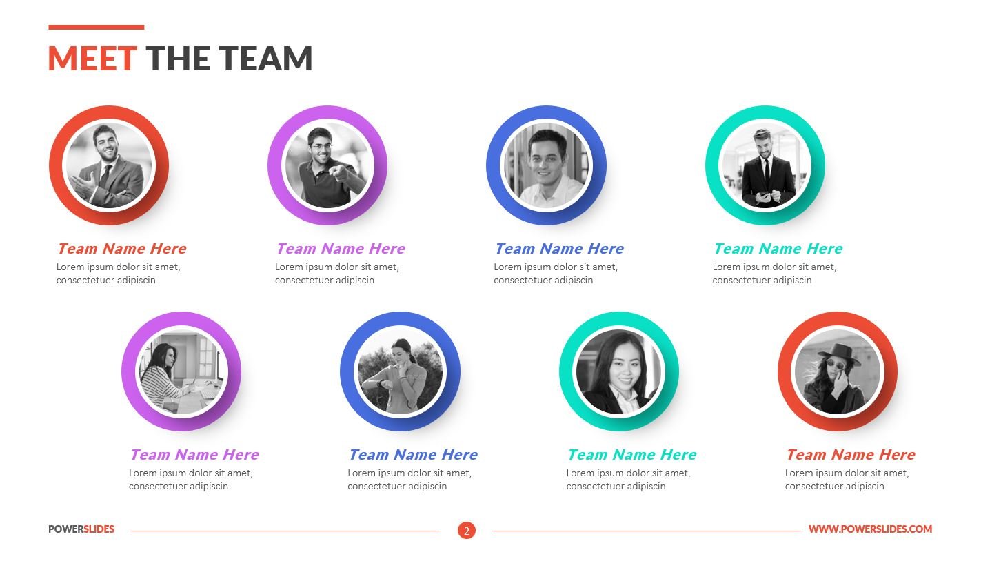 Meet the Team Templates Download & Edit 7,000+ Slides
