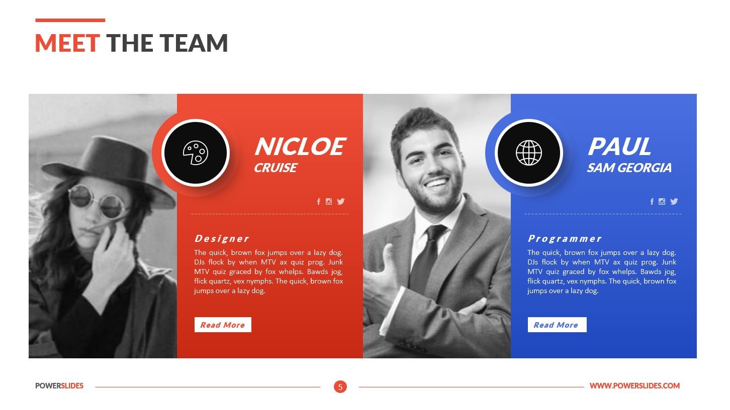 Meet The Team Template 