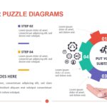 Circular Puzzle Diagrams