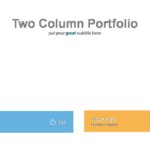 Columnar Portfolio Templates