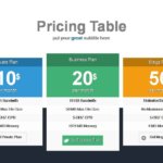 Pricing Table Templates