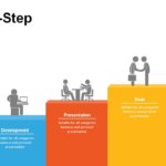 3D Steps Powerpoint Templates