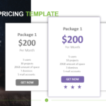 Modern Pricing Template