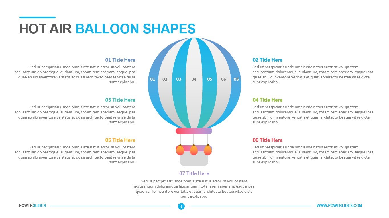 Hot Air Balloon Template