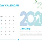 2020 Holiday Calendar