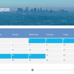 Fillable Calendar 2020
