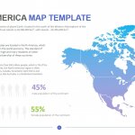 North America Map Template