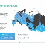 Russia Map Template