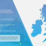 UK Map Template