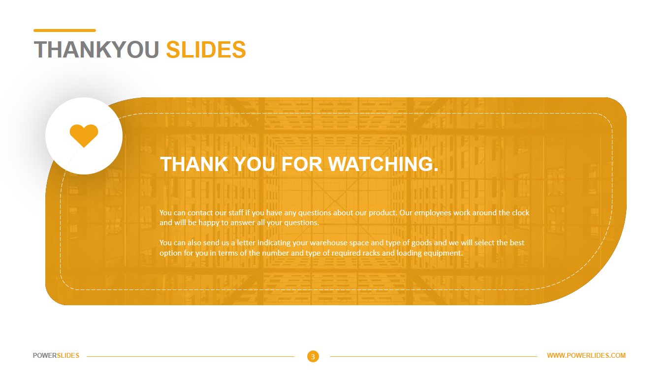 Thank You Slide Download Edit Powerslides