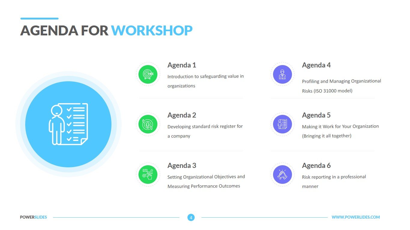 Agenda For Workshop Template 7 000 Slides Powerslides