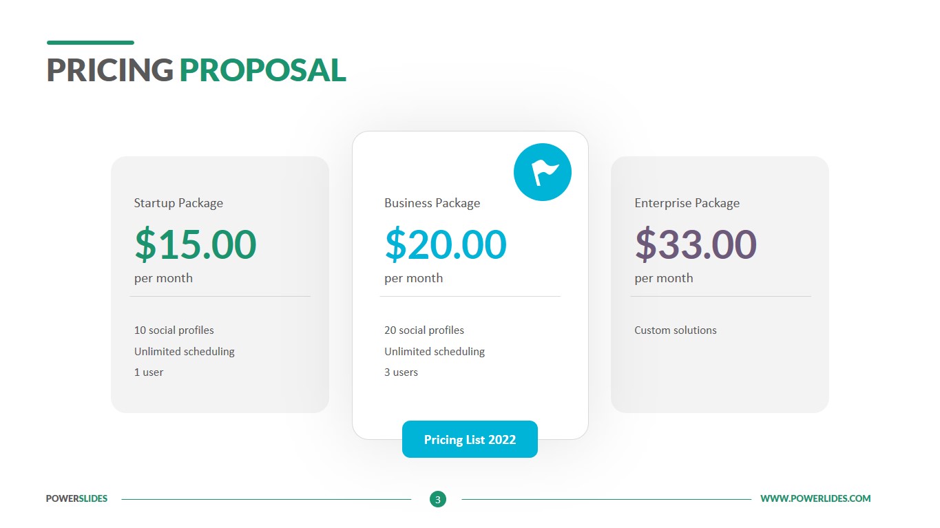 Pricing Proposal Template 7 000 Slides PowerSlides Pricing Proposal Template 7 000 Slides PowerSlides