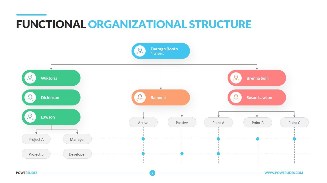 Functional Organizational Structure Download Template