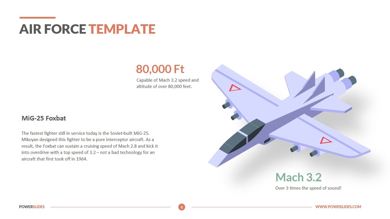 Air Force PowerPoint Template Download 7+ Military Templates