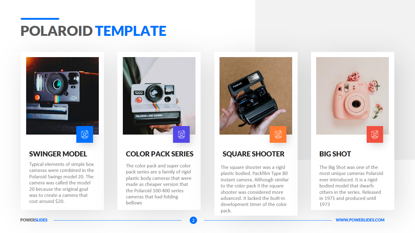 | 13+ Polaroid Frame Vectors Editable PPT Slides