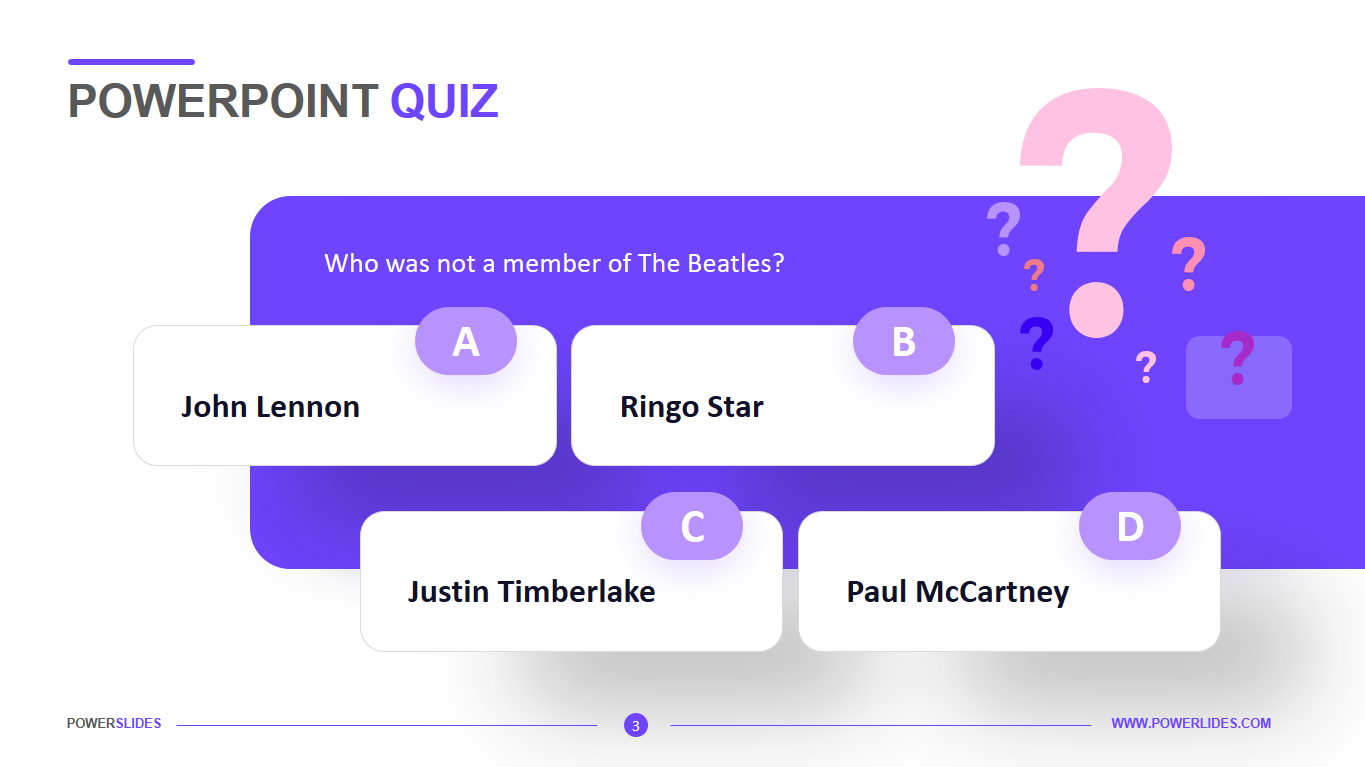 PowerPoint Quiz Template | 7,000+ Templates | PowerSlides™
