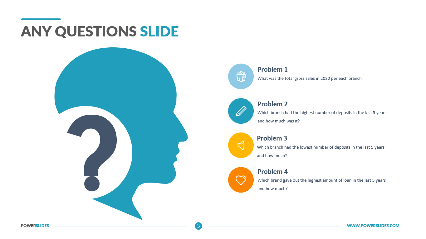 Any Questions Slide | Ending Slides | Editable PPT Templates