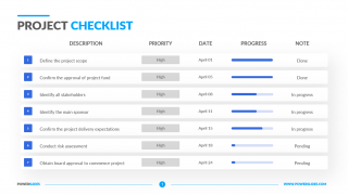 Project-Checklist-Template