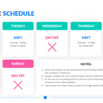 Employee Schedule Template